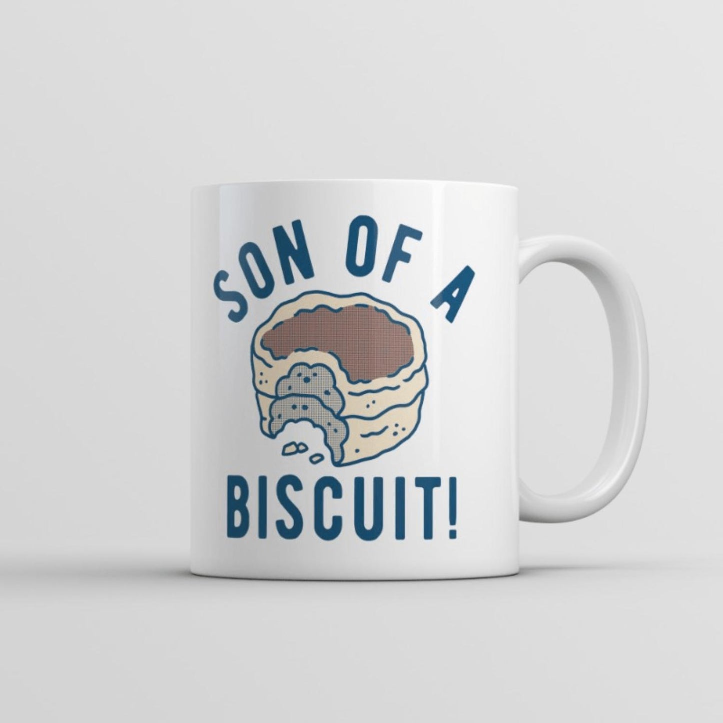 1pc, Son of a Biscuit" Humorous Ceramic Mug - Microwave Safe, Hand-Wash Only | Ideal for Coffee, Tea & Hot Chocolate | Perfect Gift for Men, Women, Mom on Valentine's, Mother'S Day & More, Coffee Bar Accessories