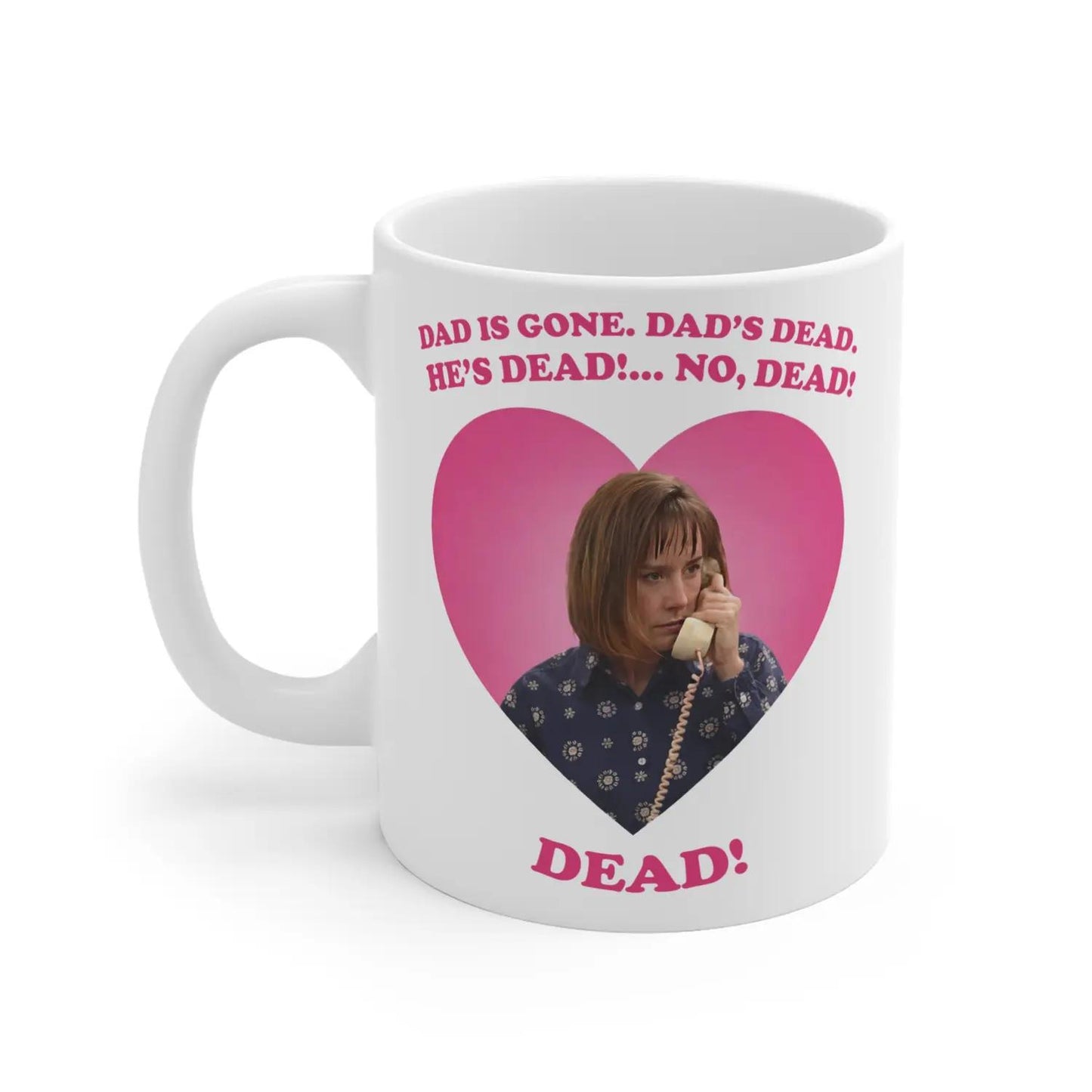 Funny Roseannee Coffee Mug, 80s Tv Show Coffee Mug, Jackie