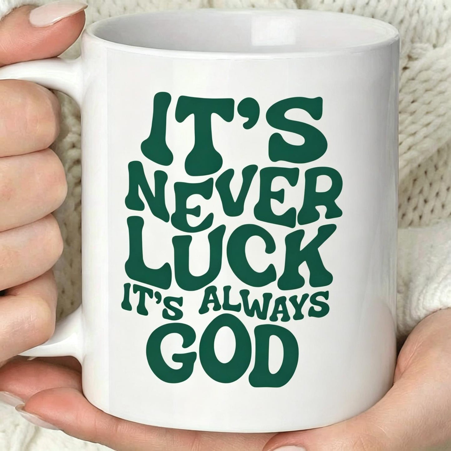 Women's Slogan Print 1pc 11Oz Ceramic Mug Reusable Coffee Cups for Daily Holiday Vacation Outdoor, Ladies Gifts Cup for All Seasons