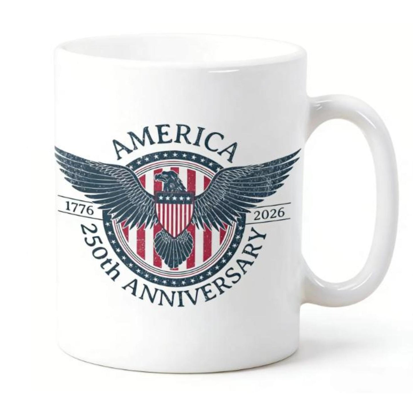 Portable America250 Travel Mug July 4th Independence Day 250th Anniversary Patriotic Drink Cup