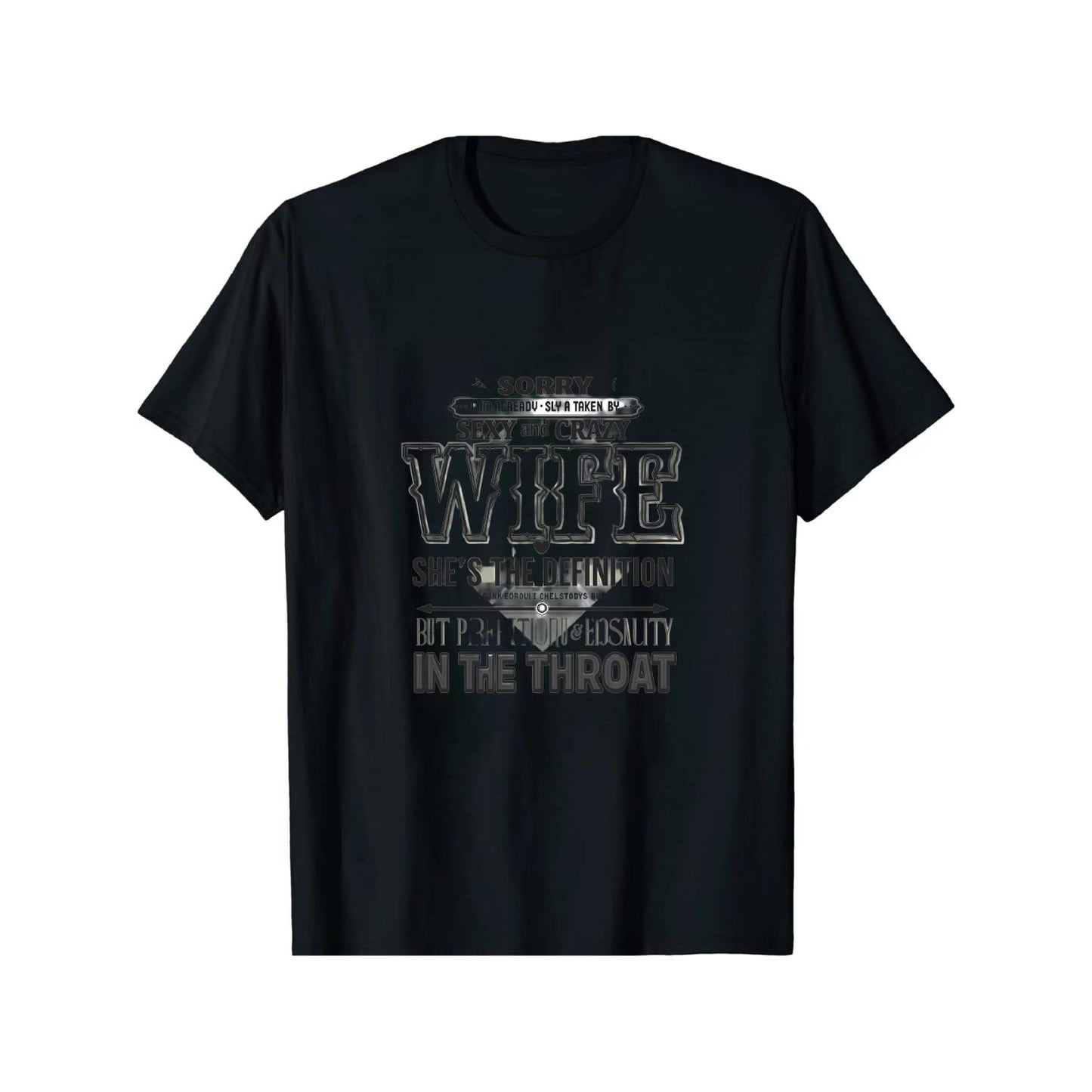 Captivating Crazy Wife T Shirt for Bold and Passionate Partners