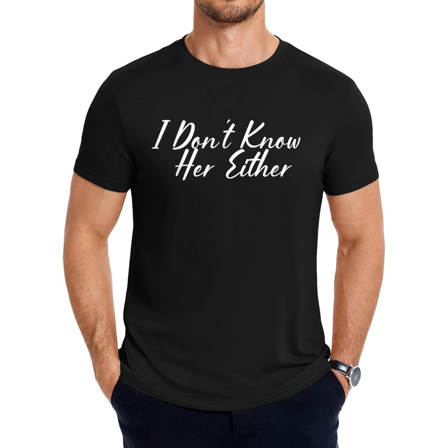 Uncertain About Her T Shirt