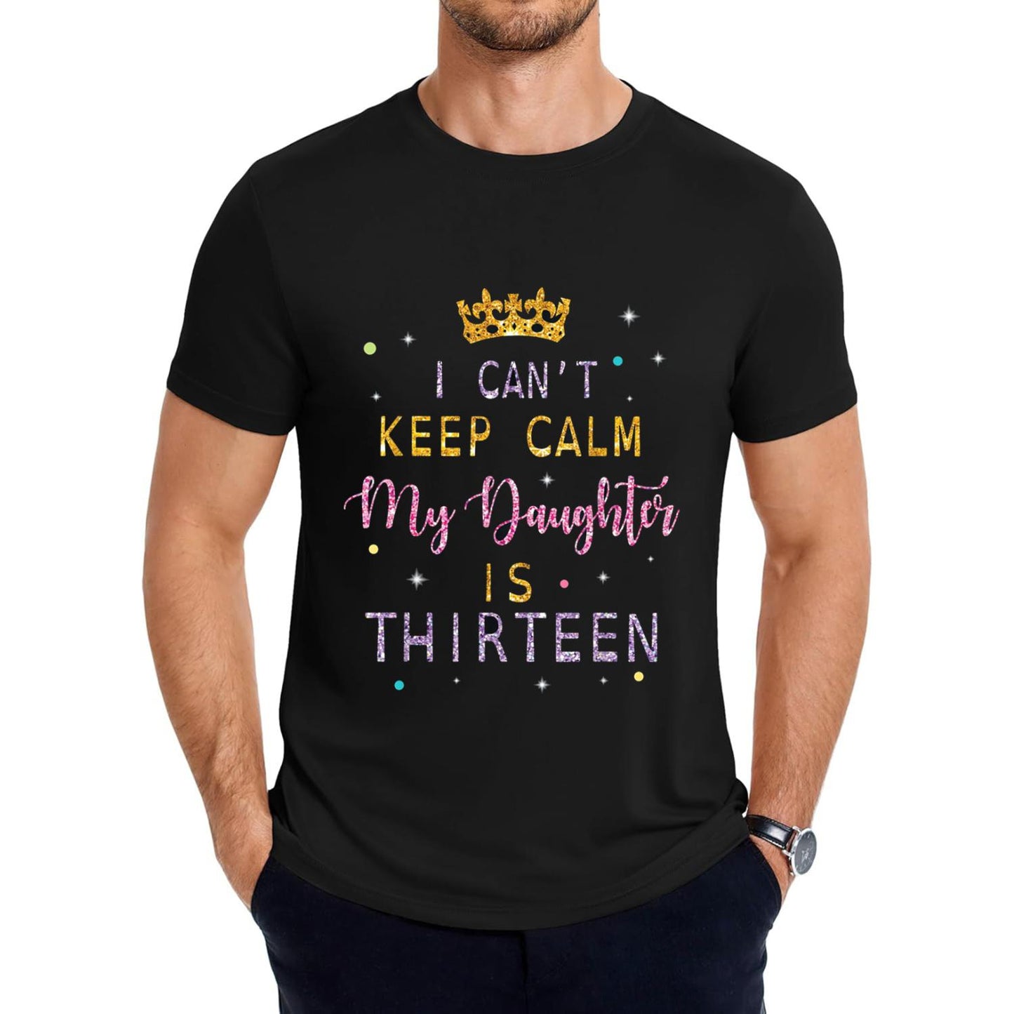 Happy Thirteenth Birthday T Shirt Celebrate Your Daughter S Special Day
