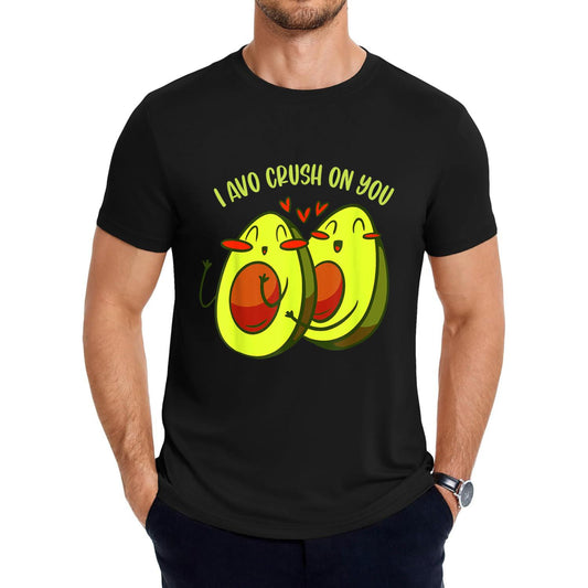 Vegan Avocado Love T Shirt Perfect For Couples And Valentines Day