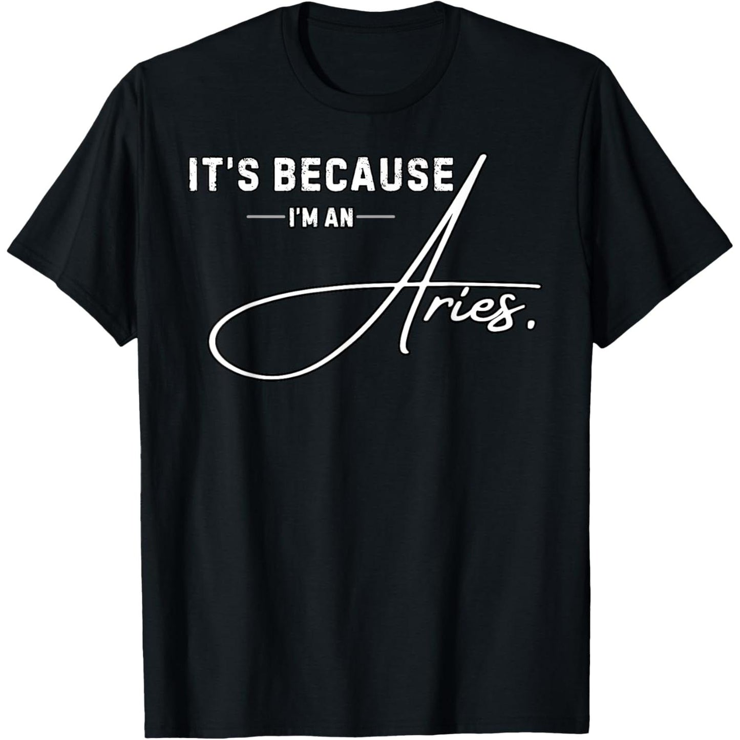 Aries Zodiac Birthday Celebration T-Shirt