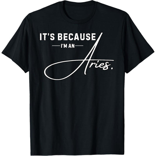 Aries Zodiac Birthday Celebration T-Shirt