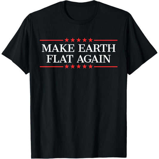 Promote Flat Earth Belief with Exclusive T-Shirt Design