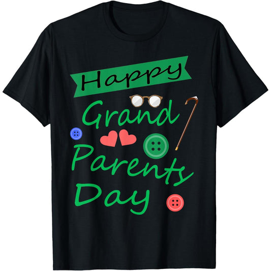 Celebrate Grandparents Day with Stylish Happy Grandparents Day T Shirt