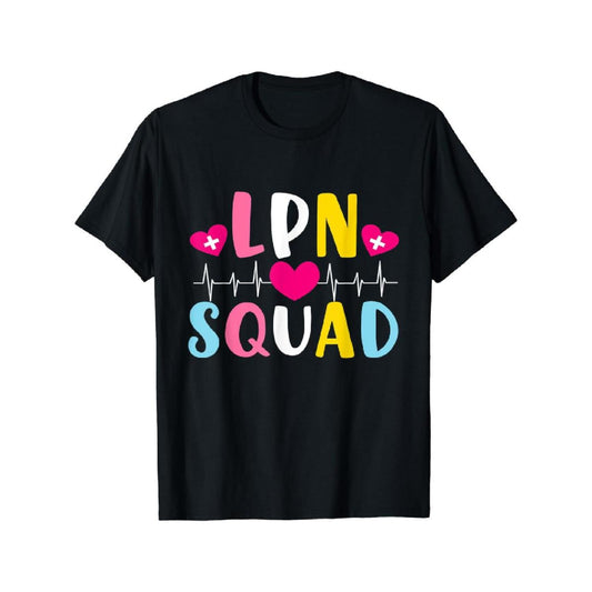 Lpn Squad Practical Nurse Nursing Gift T Shirt