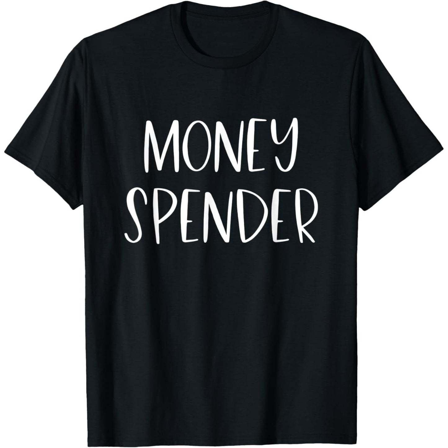 Money Maker And Money Spender Matching Couples Cotton T-shirt