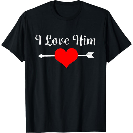 Matching Couple Shirts for Him and Her Love Design Perfect for Relationship Celebrations