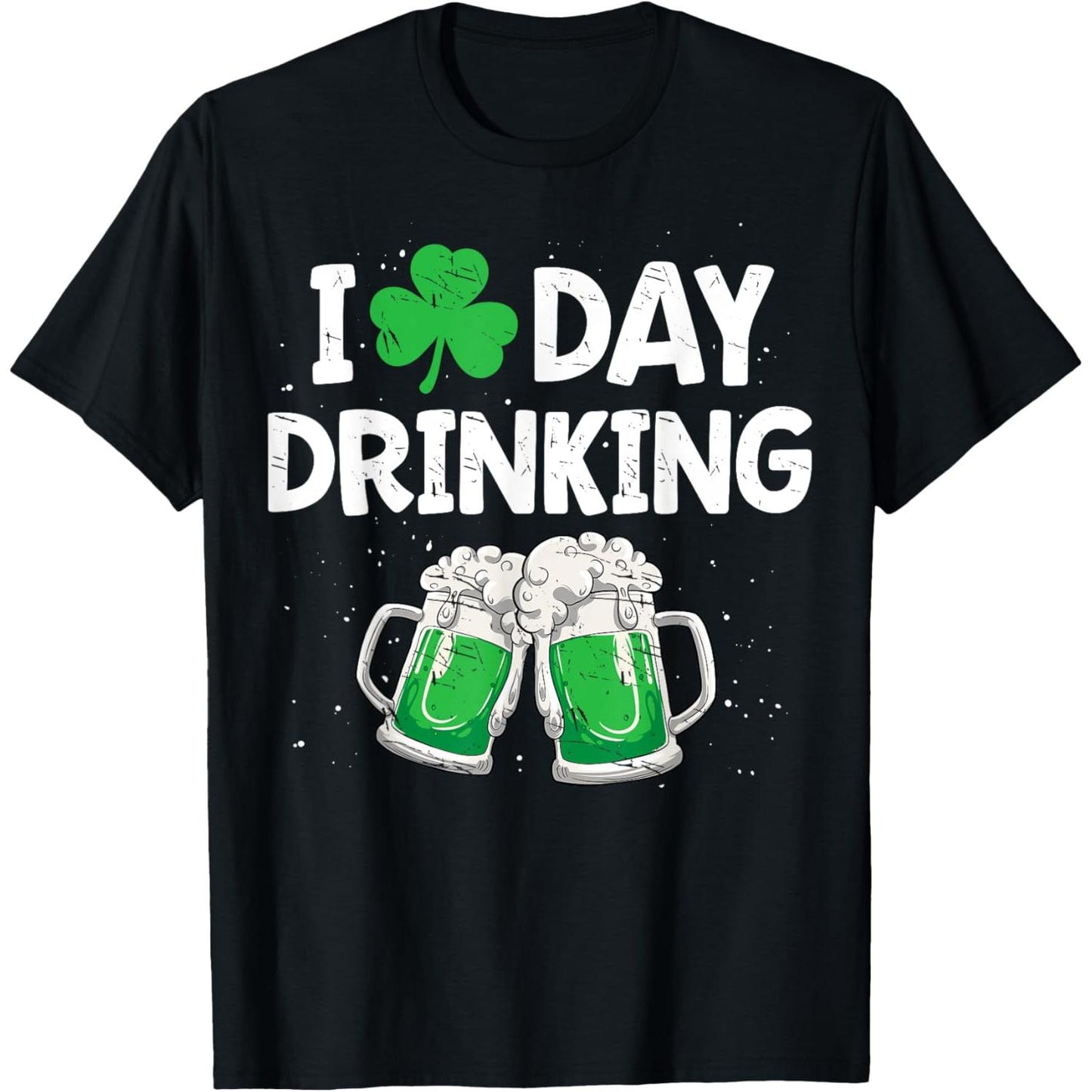 Celebrate St Patricks Day with Day Drinking Shamrock Beer T Shirt for Men and Women