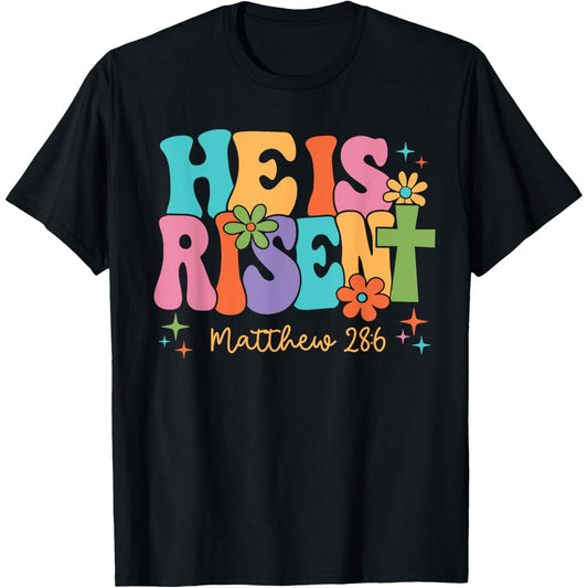 Celebrating the Resurrection of Jesus Christian Holiday T Shirt for Kids Women and Girls