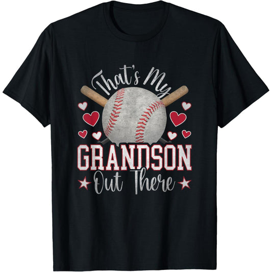 Celebrate My Grandson Playing Baseball Mother's Day T Shirt