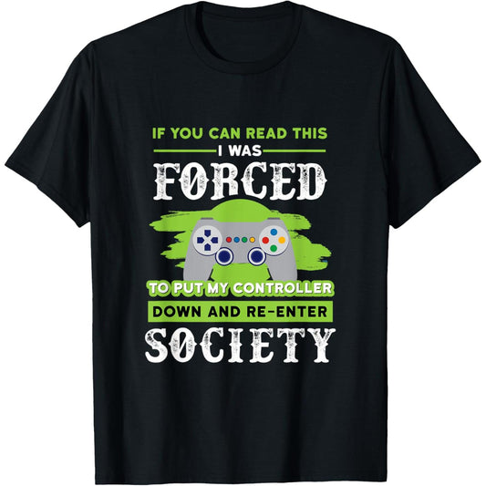 Humorous Husband Dad Father Gaming Fathers Day T-Shirt