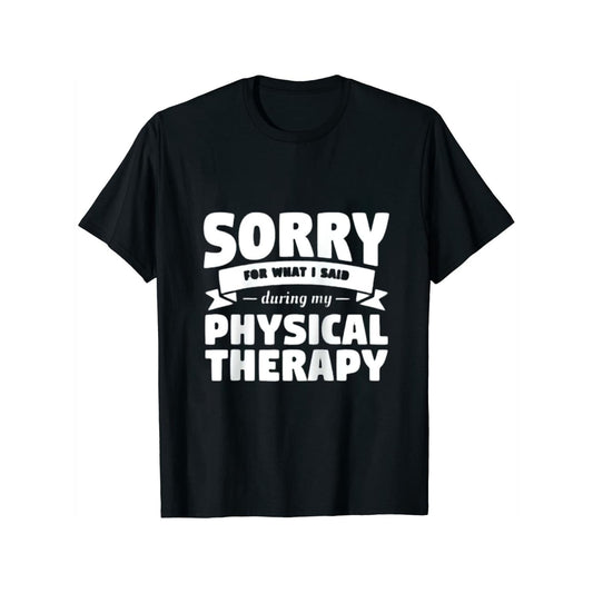 Apology for My Comments During Physical Therapy Session Raglan Baseball TShirt
