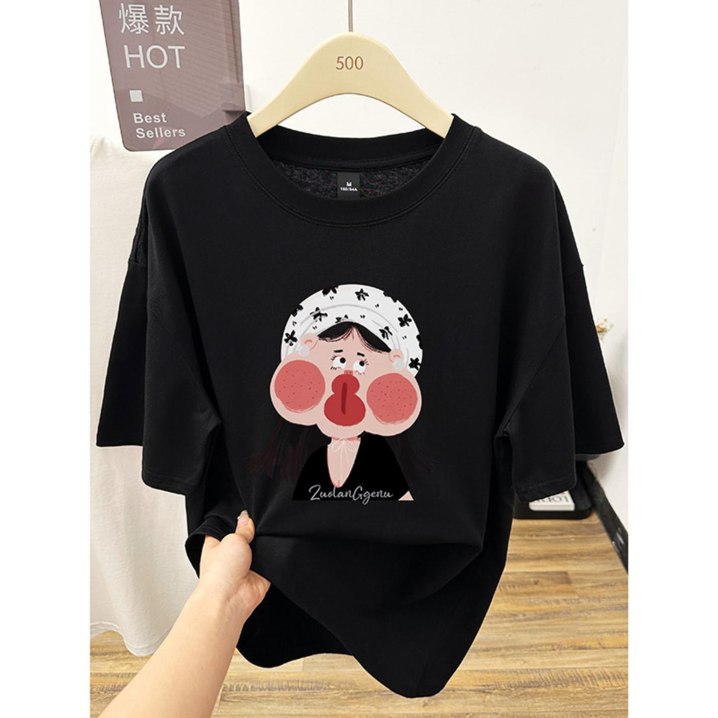 Trendy White Cotton Short Sleeve TShirt for Women Casual Elegant HalfSleeve Top