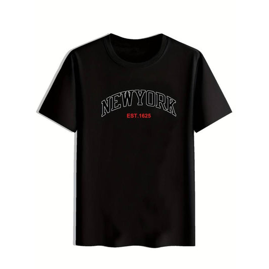 Men's Casual Slightly Stretchy Graphic T Shirt for Summer Wear