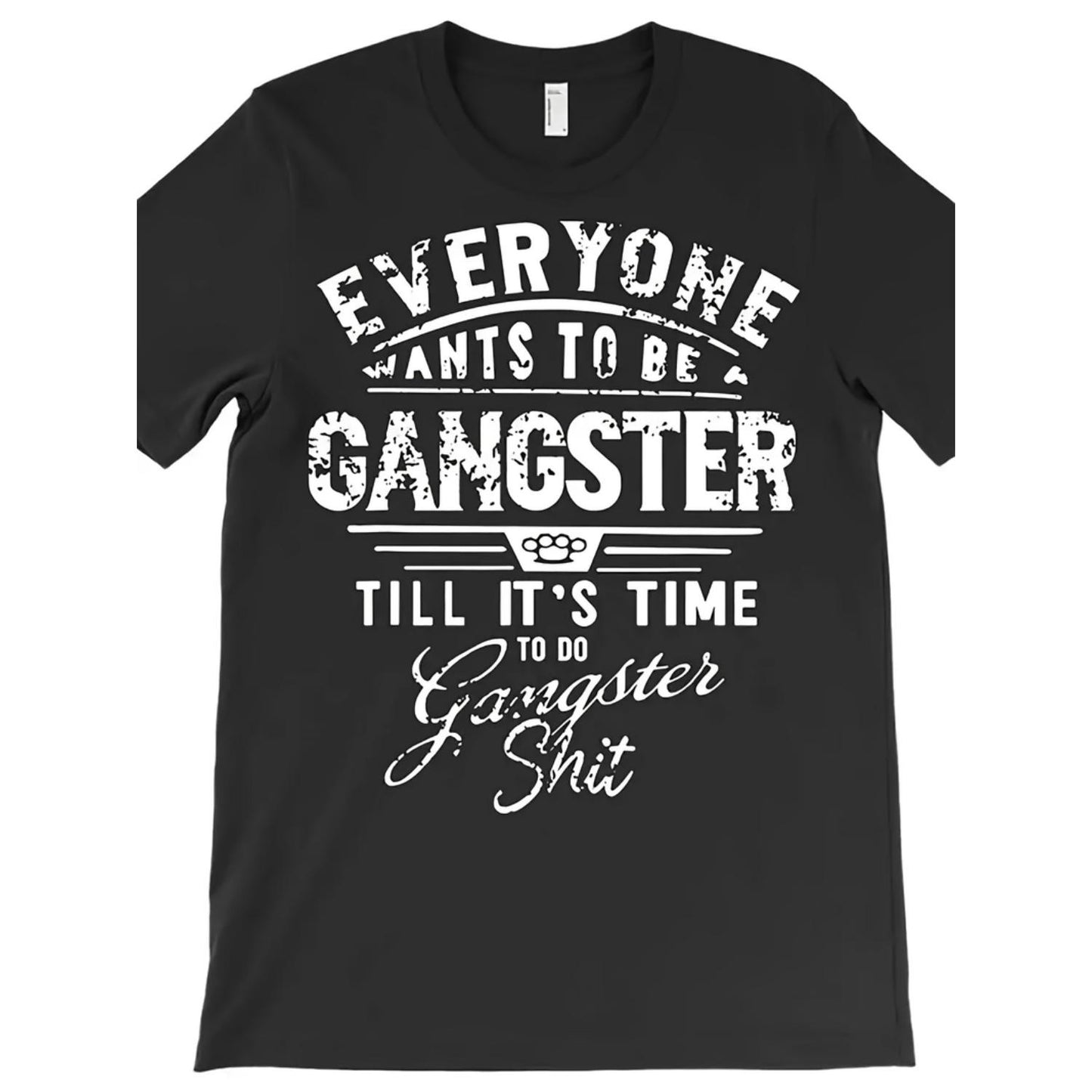 Funny Mens Short Sleeve Graphic T Shirt Collection for Everyone Till Its Do It in Black Size 1520