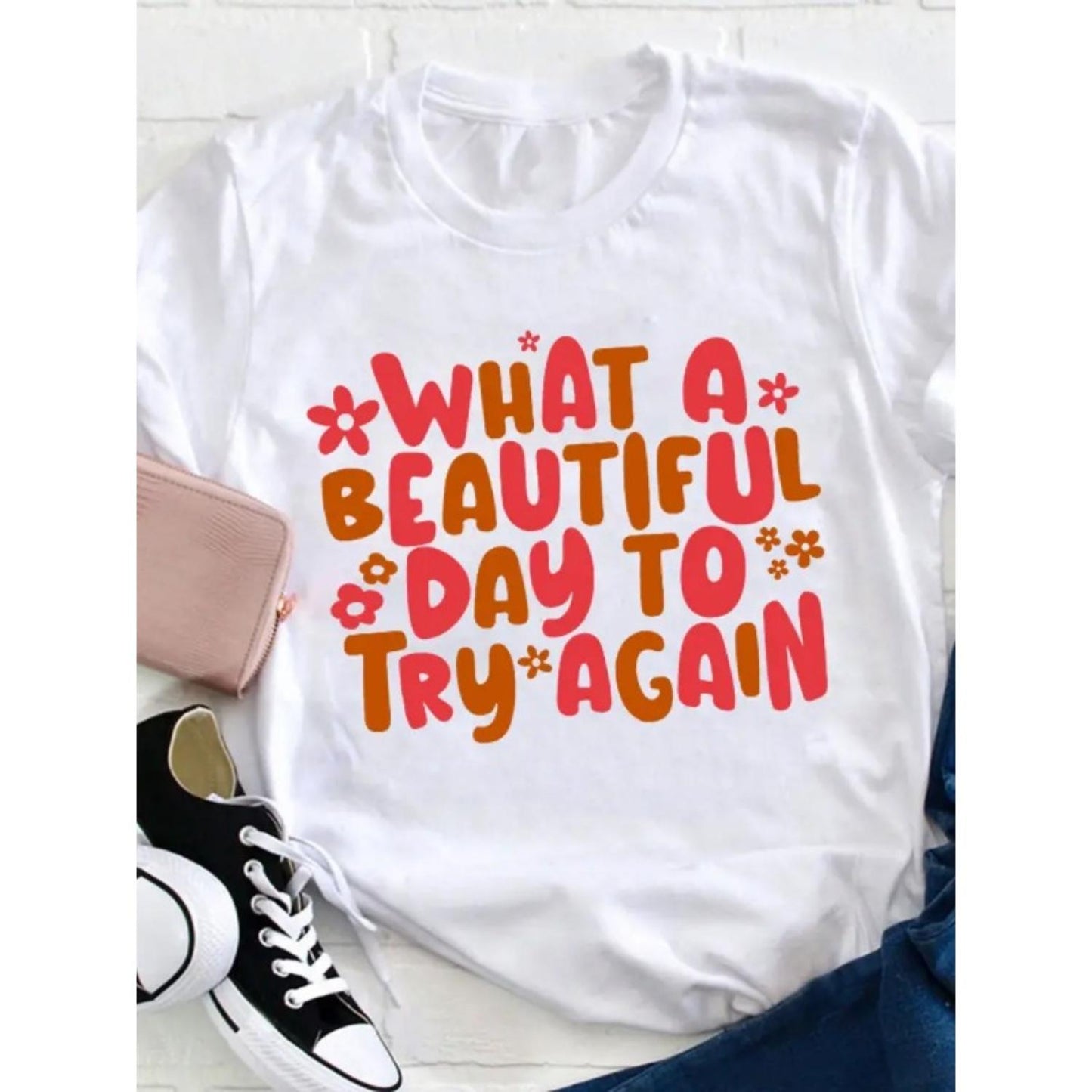 Inspiring Teacher TShirt with Colorful Lettering Casual Black Short Sleeve Round Neck Machine Washable Ideal for Spring Summer Fall