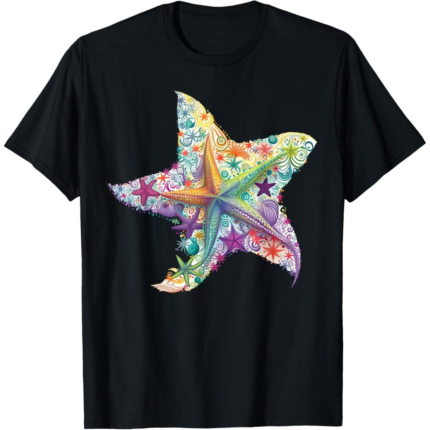 Adult and Child Starfish Costume Featuring Comfortable TShirt Made in USA