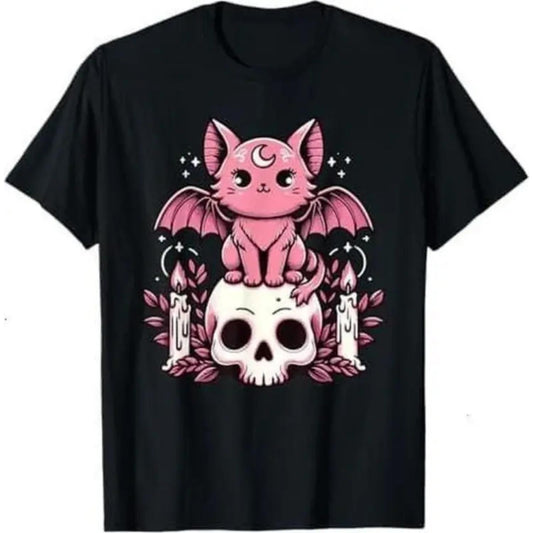 Cute Ghost and Pumpkin Halloween Graphic TShirt Ideal for Trick or Treating and Costume Parties