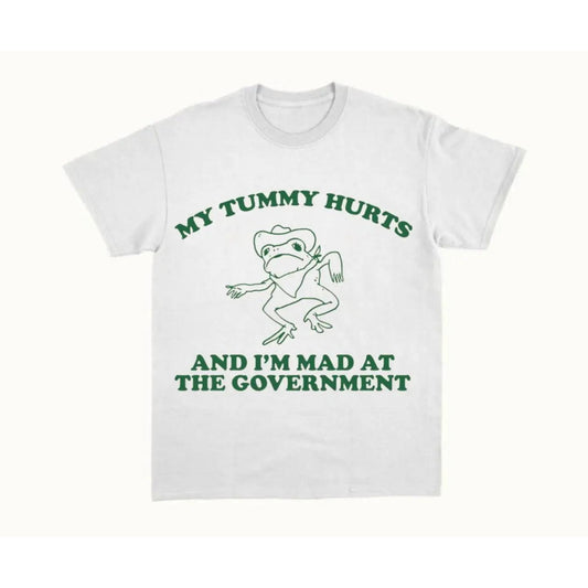 Funny Retro Frog Meme T Shirt for Adults Unisex Cotton Shirt Featuring Humorous Text and Unique Design perfect Gift Ideas
