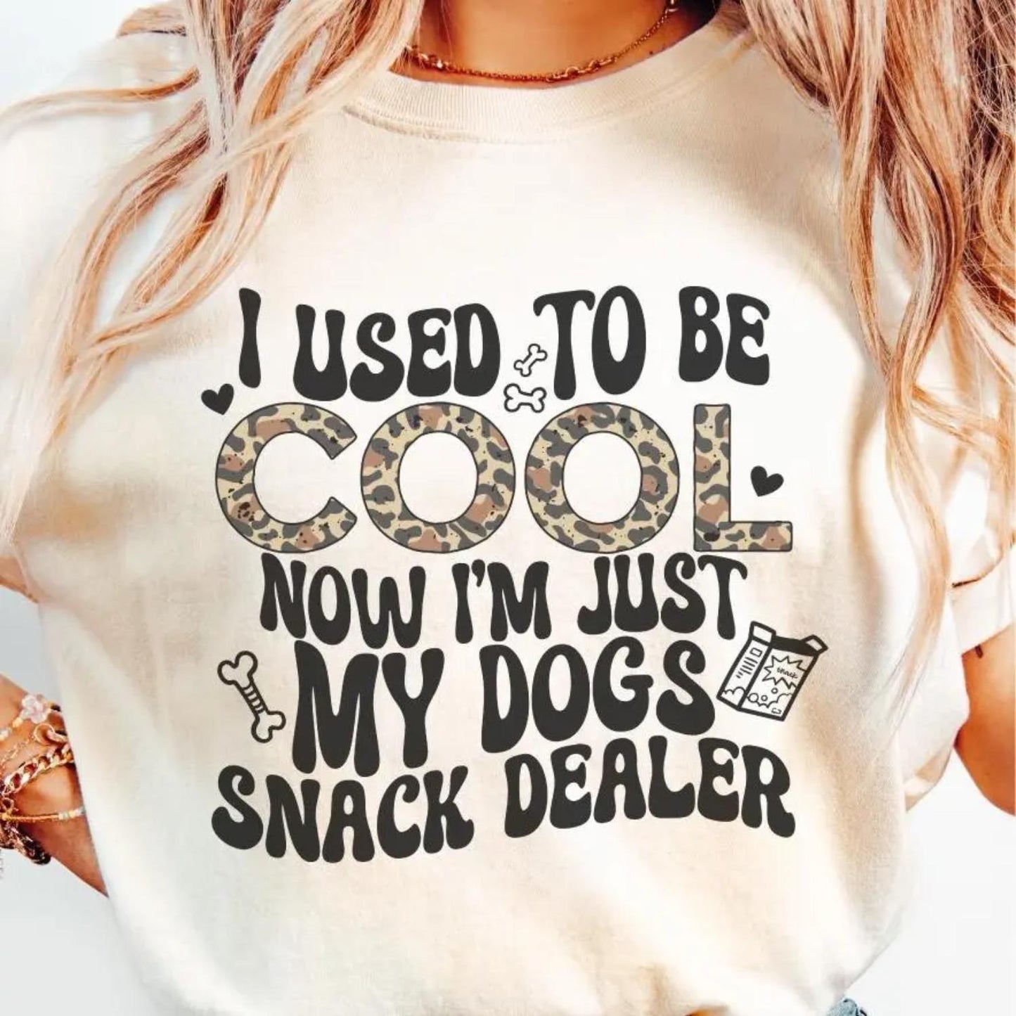 Formerly Cool Now Just My Dog's Snack Supplier Unisex Apparel Made in the USA