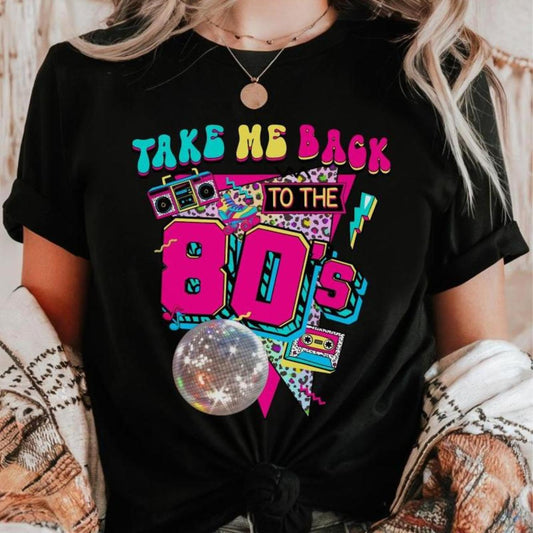 Return to the 80s Unisex Casualwear Featuring American Made Prints