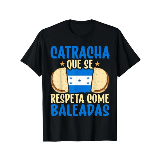 Mens 180g Cotton Printed Round Neck Short Sleeve T-Shirt Featuring Honduras Flag Design for Catracha Pride Gifts