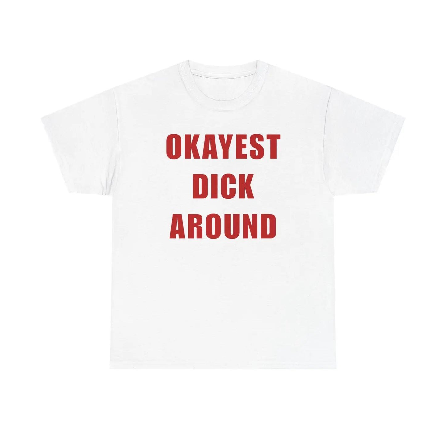 Humorous Heavy Cotton T Shirt Perfect Gift for Men and Women Casual Classic Style