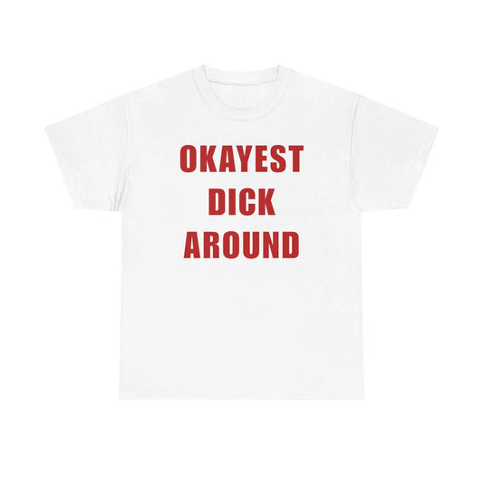 Humorous Heavy Cotton T Shirt Perfect Gift for Men and Women Casual Classic Style