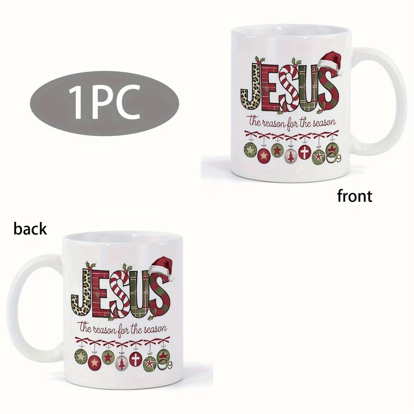1pc 11oz “Be Kind” Minimalist Heart Mug