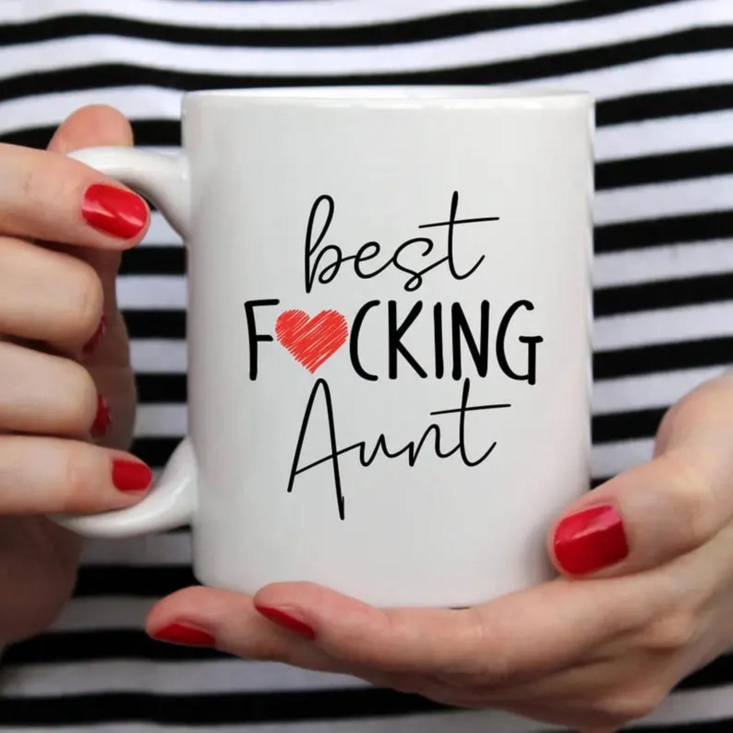 Aunt Coffee Mug - Perfect Gift for Aunt Birthday Christmas - Gifts from Niece Nephew