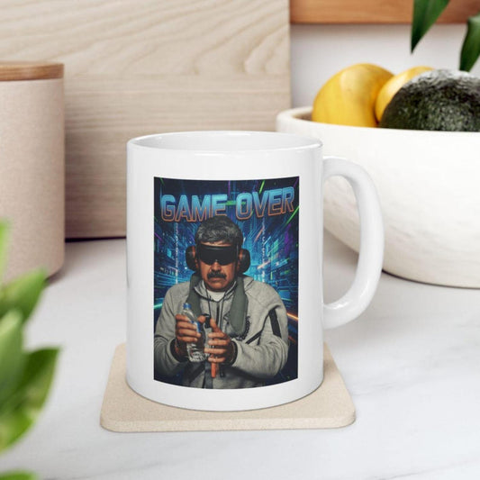 Retro Graphic Mug | Venezuela 2026 Historic Moment | Vintage Coffee Cup | Unisex Gift