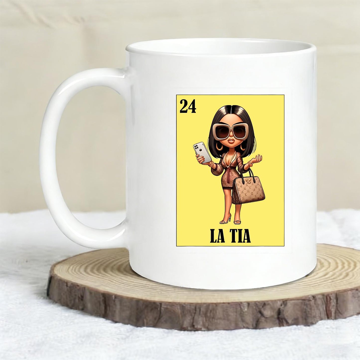 Funny Mexican Designs For Family funny Mexican Design For Aunt Fresa Version La Tia mug