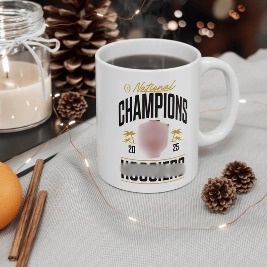 [Mug] The Championship Hoosie Mug, College Football Mug, Football Fan, Fan Gifts