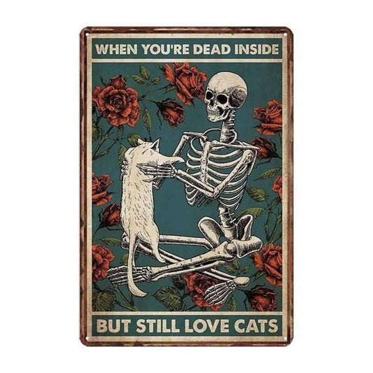 Edgy Sarcastic Tin Sign Viral Meme Life Rule Quote Vintage Metal Wall Art Stylish Hanging Plaque for Pub Restroom Man Cave Home Decor 1PC